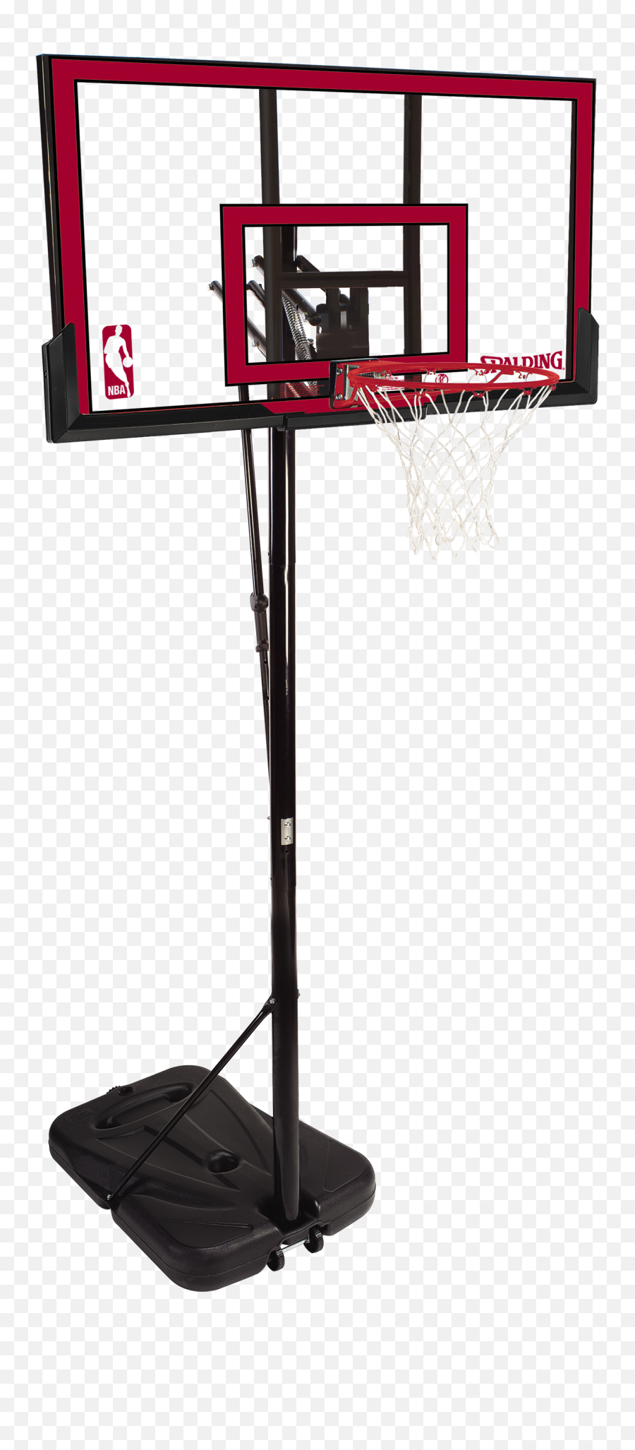 Download Pro Glide Polycarbonate Portable Basketball Hoop - Portable Basketball Hoop Transparent Background Png,Basketball Backboard Png