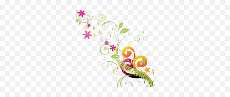 Flowers Vectors Free Png Transparent - Flowers Vector Background Png,Flower Graphic Png