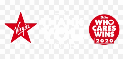 Home Big Thank You Tour Virgin Radio U0026 The Sun - Virgin Radio Tv Png,Purpose Tour Logo