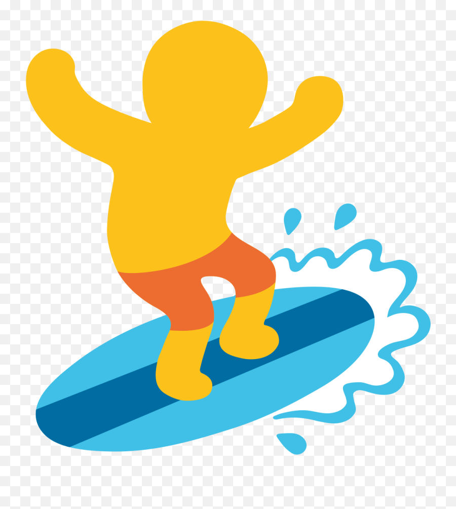 Fileemoji U1f3c4svg - Wikimedia Commons Emoji Surf Png,Water Emoji Transparent