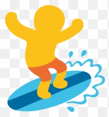 Fileemoji U1f3c4svg - Wikimedia Commons Emoji Surf Png,Water Emoji Transparent