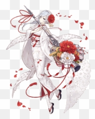 Sinoalice - Snow White Kimono png