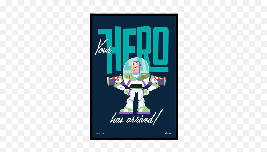 Toy Story Buzz Lightyear Framed Poster - Toy Story Png,Buzz Lightyear Icon