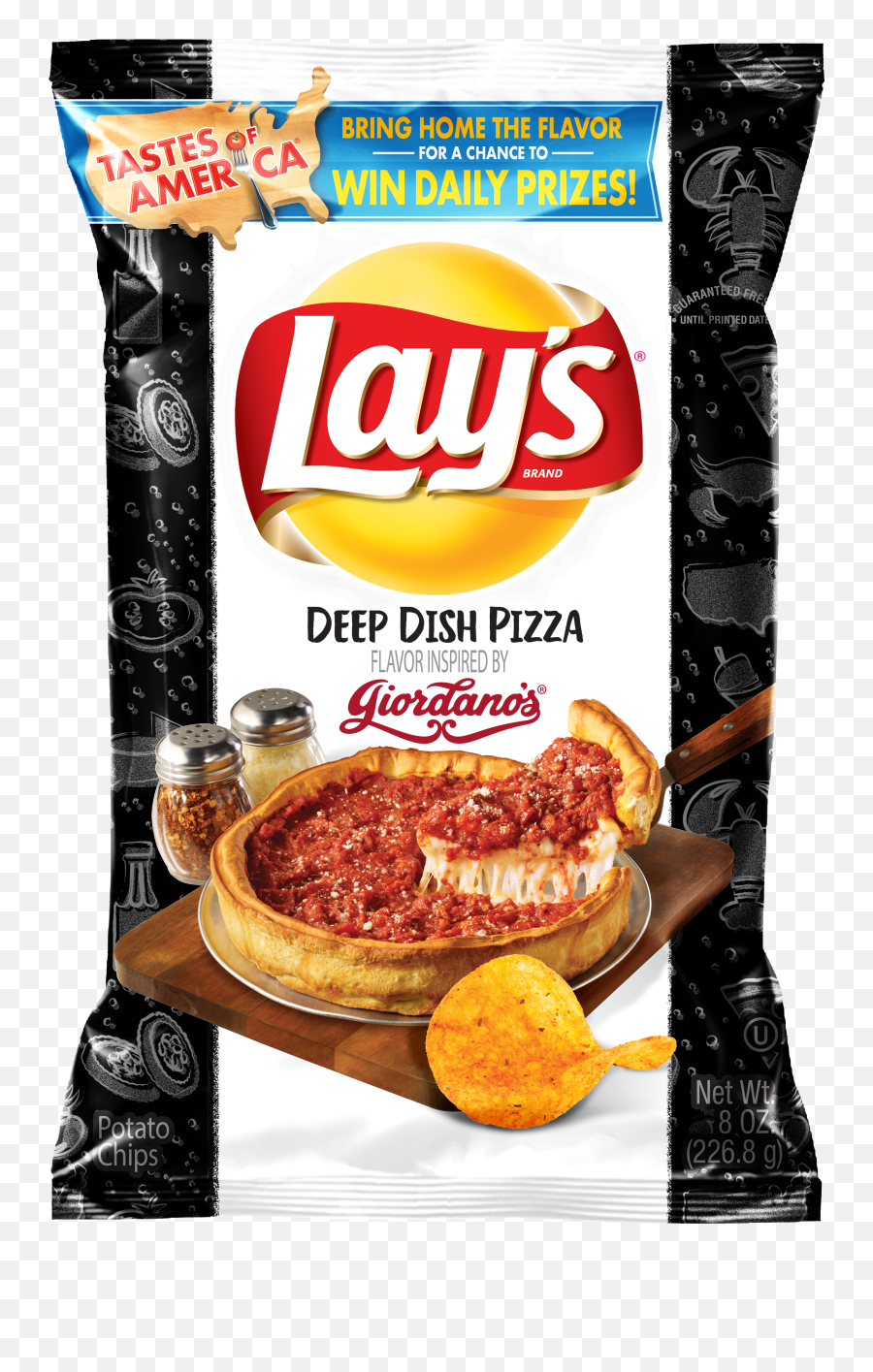 Frito - Layu0027s New Deep Dish Pizza Potato Chips Inspired By Lays Deep Dish Pizza Png,Frito Lay Logo