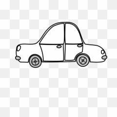 Car Black And White Clipart - Non Living Things Clipart Black And White Png,Car Clipart Transparent Background