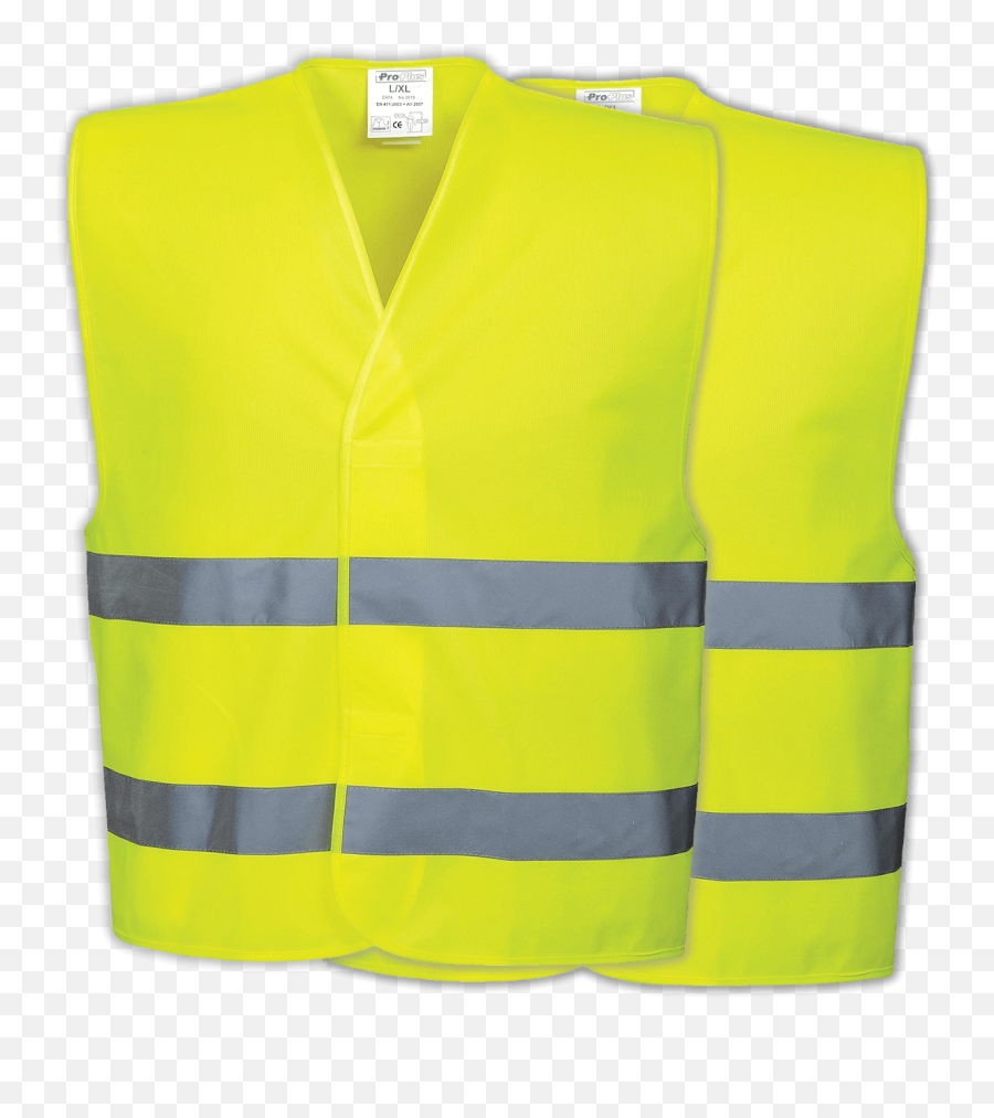 High Visibility Reflective Safety Vest Twin Pack - High Vis Vest Png,Pink Icon Vest