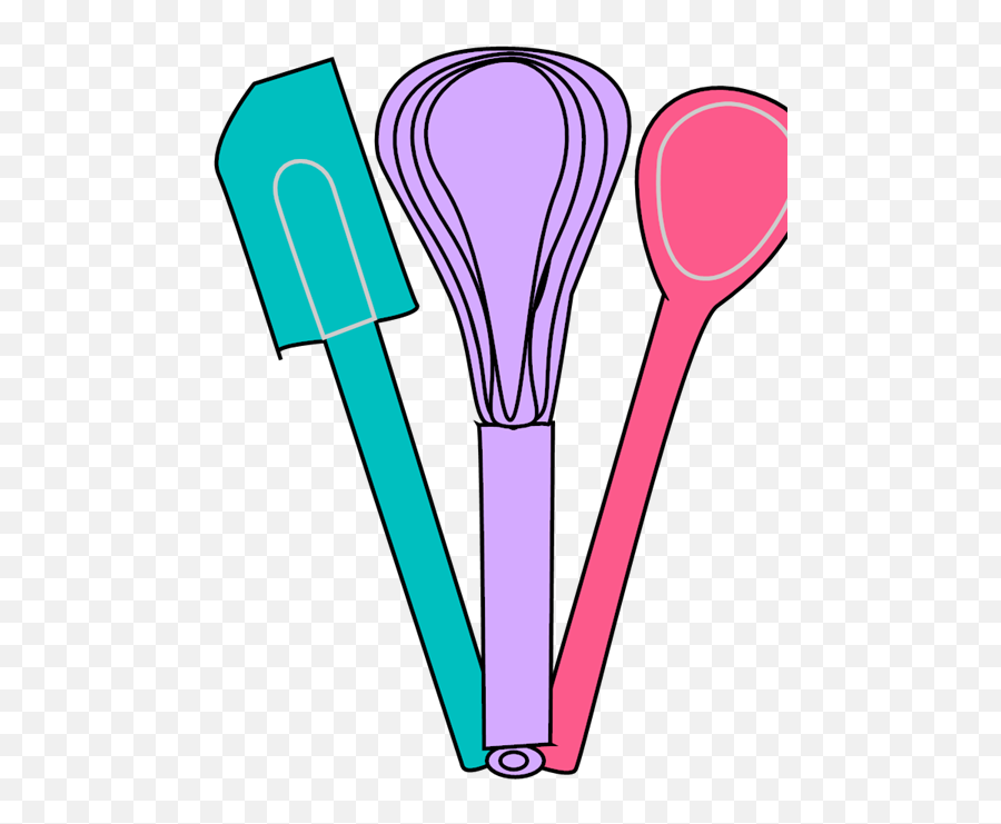 Baking Utensils Clip Art Icon And Svg - Transparent Baking Clip Art Transparent Background Png,Utensils Icon