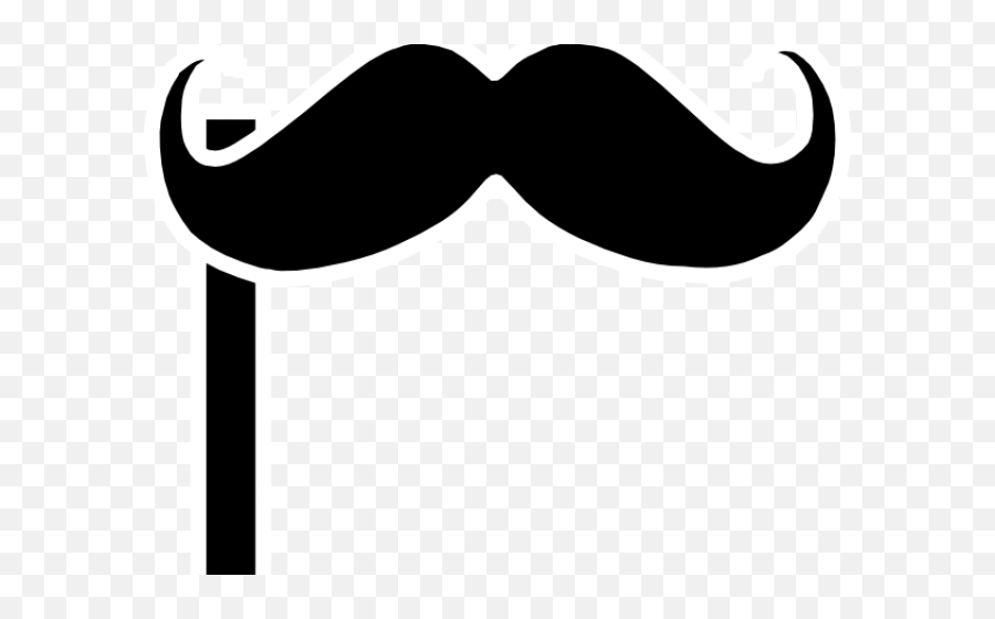 Free Curly Mustache Cliparts Download Clip Art - Mustache On A Stick Png,Mustaches Logo