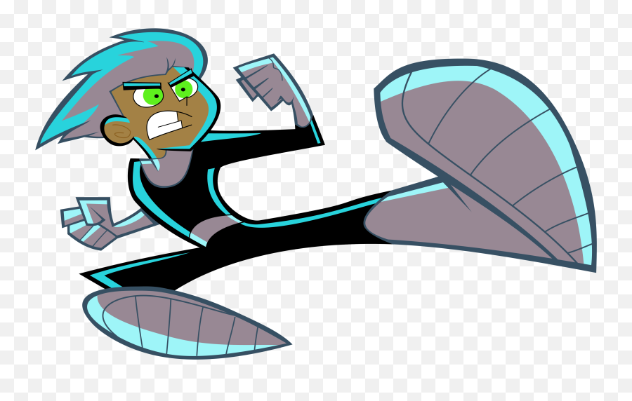 Vector Style Fan Art Clipart Library - Transparent Danny Phantom Png,Danny Phantom Png