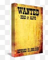 Wanted Poster - png