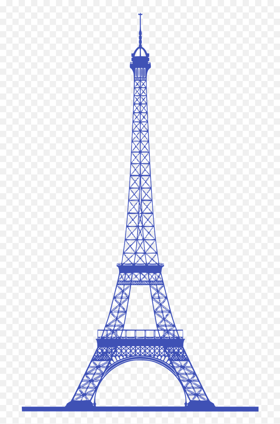 Eiffel Tower Icon - Free Vector Graphic On Pixabay Png,Menara Icon