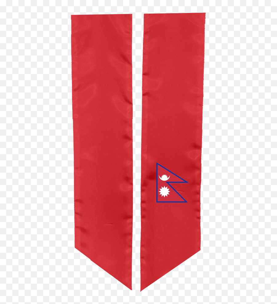 Download Study Abroad Sash For Nepal - Flag Full Size Png Flag,Nepal Flag Png