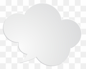 White Speech Bubble Png Transparent Cartoon - Jingfm