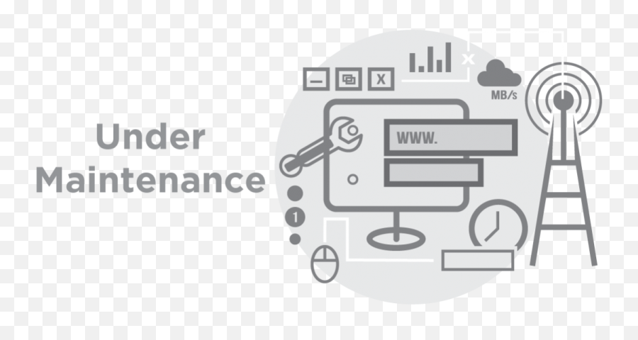 Page Under Maintenance - Website Maintenance Png,Maintenance Png