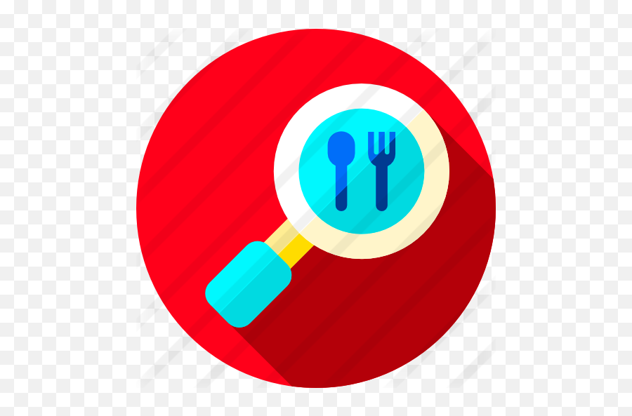 Magnifying Glass - Free Food Icons Magnifying Glass And Food Logo Png,Magnifying Glass Icon Png