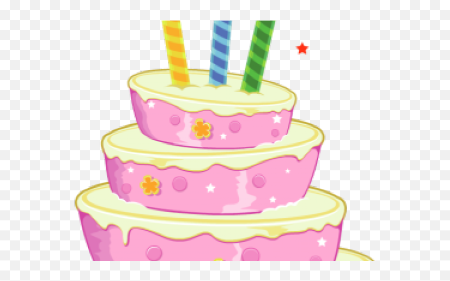 Birthday Cake Clipart Transparent - Birthday Party Clipart Png,Birthday Cake Clipart Transparent Background