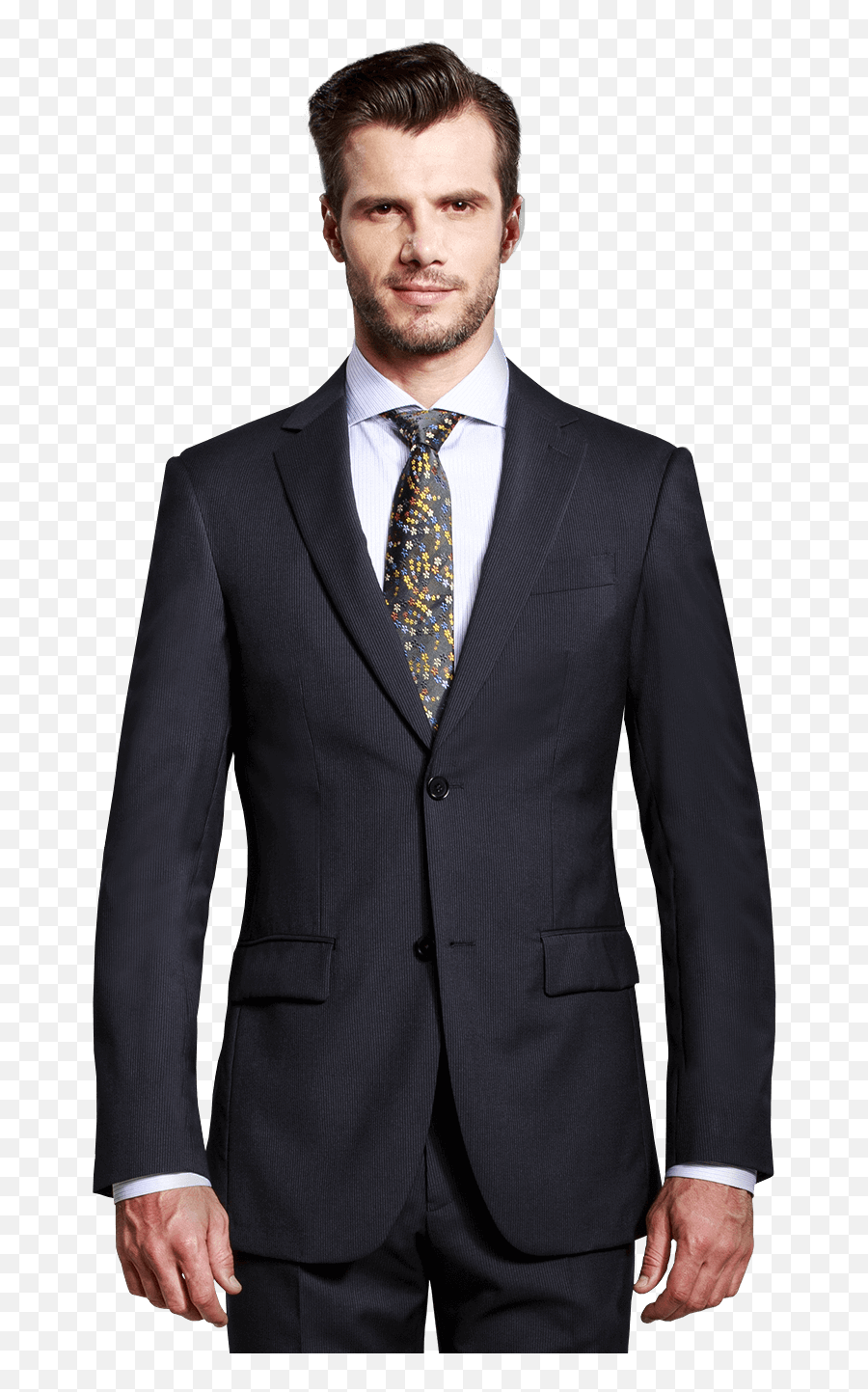 Custom Suit - Kenneth Cole Reaction Navy Png,Man In Suit Png