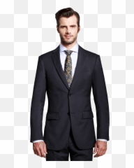 Custom Suit - Kenneth Cole Reaction Navy png