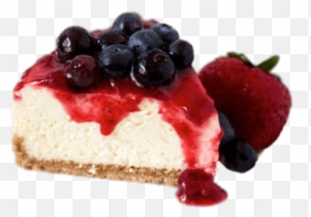 Cheesecake With Berries Transparent Png - Berry Cheesecake Png,Berries Png