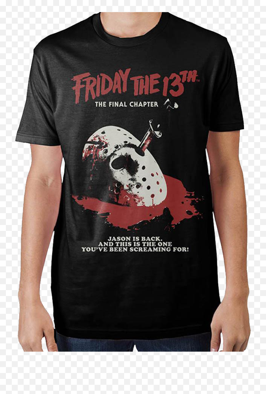 The Final Chapter Friday 13th T - Looney Tunes Characters T Shirt Png,Friday The 13th Game Logo