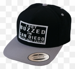 U0027i Got Buzzed In Sdu0027 Hat - Blackgrey Snapback Baseball Cap Png,Snapback Png