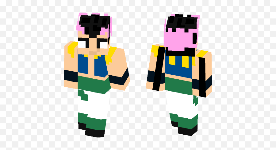 Download Gotenks Minecraft Skin For Free Superminecraftskins - Minecraft Steins Gate Skin Png,Gotenks Png