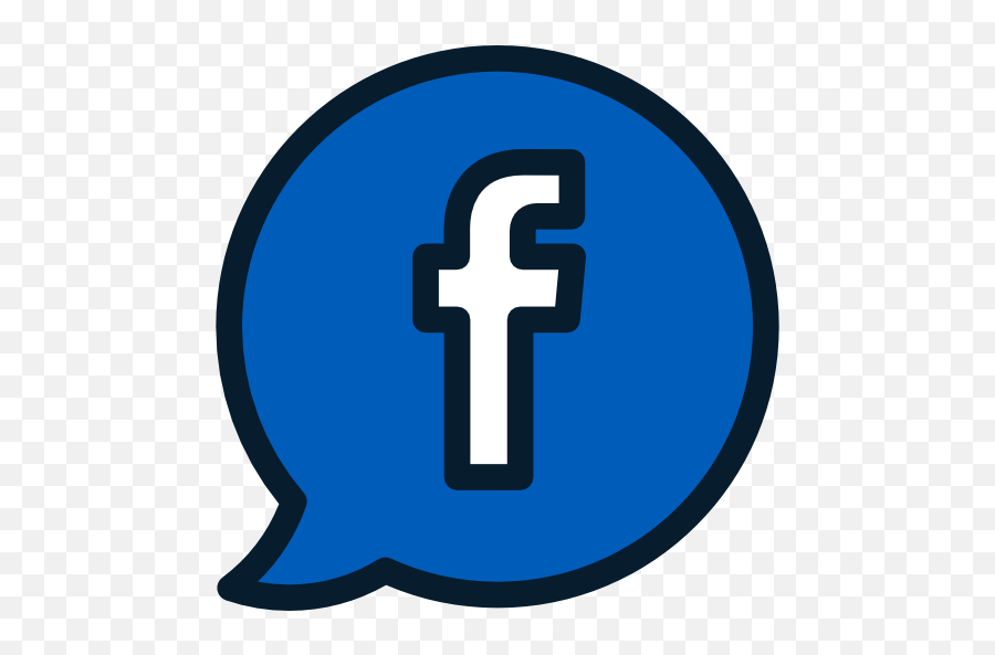 Facebook Social Network Brands And Logotypes Speech - Facebook Bubble Icon Png,Facebook Logos