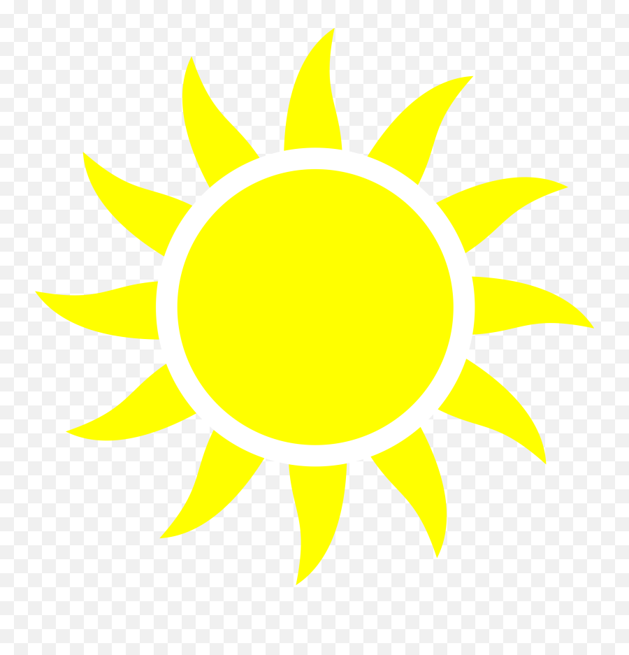 Yellow Sun Computer Icons - Simple Yellow The Sun Clipart Png,Half Sun Png