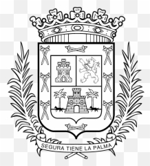 Download Las Palmas Logo Black And - Leon Png,Palmas Png