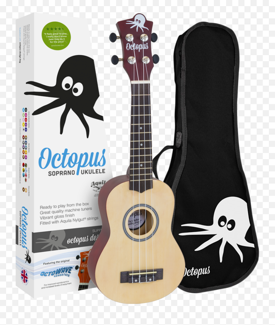 Octopus Uk - 200dyn Soprano Ukulele Ukelele Octopus Png,Ukulele Png