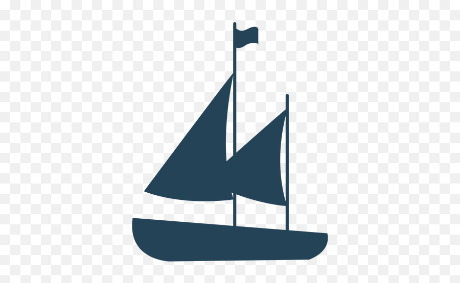 Sailboat With Flag Vector - Transparent Png U0026 Svg Vector File Sail,Sailboat Png