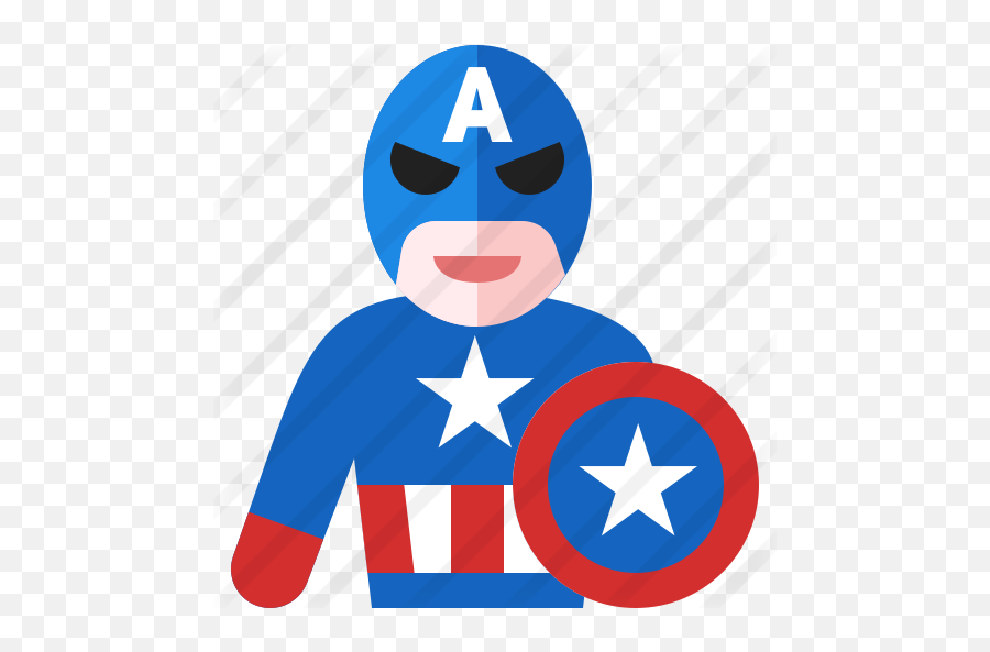 Captain America - Free Gaming Icons Star In Balloons Clipart Png,Captain America Transparent Background