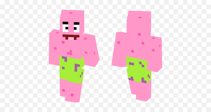 Download Hd Patrick Star - Minecraft Detroit Become Human Mace Windu Minecraft Skin Png,Detroit Become Human Png