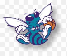 Download Hd Charlotte Hornets Logo - Charlotte Hornets Old Logo Png,Hornets Logo Png