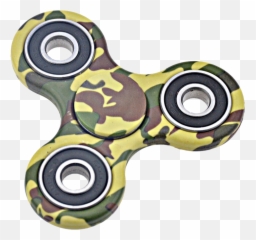 Download Camo Fidget Spinner - Dual png