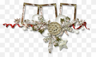 Noël Cadre Png Cluster Christmas Frame Holidays - Ornament