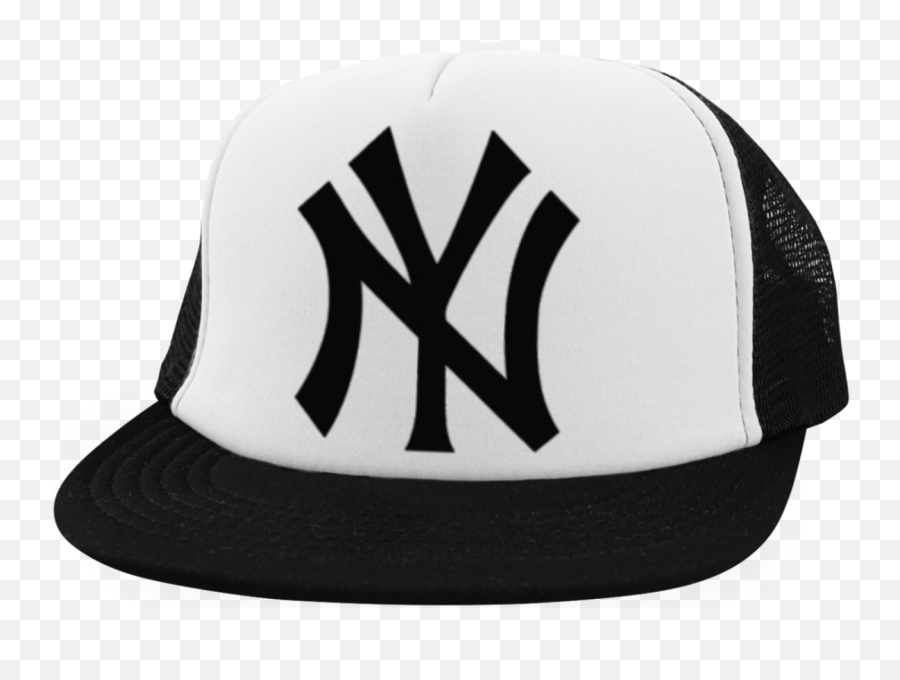 Official New York Yankees Classic Ny Logo District Trucker Hat With Snapback - Reds Logo Cincinnati Moustache Png,New York Yankees Logo Png