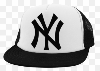 Official New York Yankees Classic Ny Logo District Trucker Hat With Snapback - Reds Cincinnati Moustache png