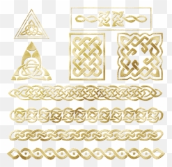 Download Golden Celtic Border Png Transparent - uokplrs