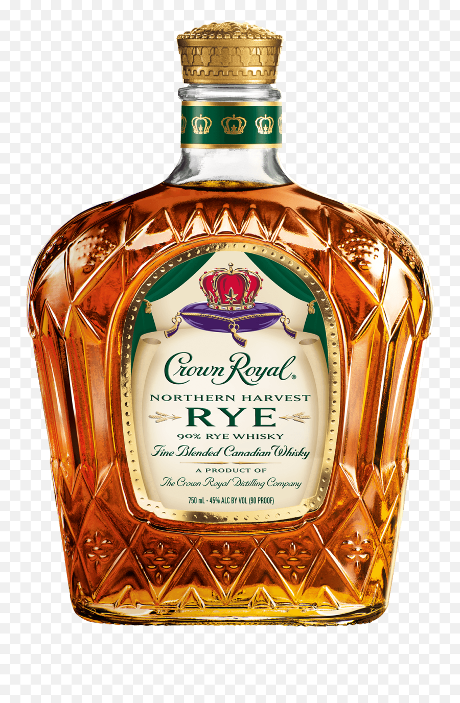 Crown Royal Whisky - Crown Royal Harvest Rye Png,Crown Royal Png