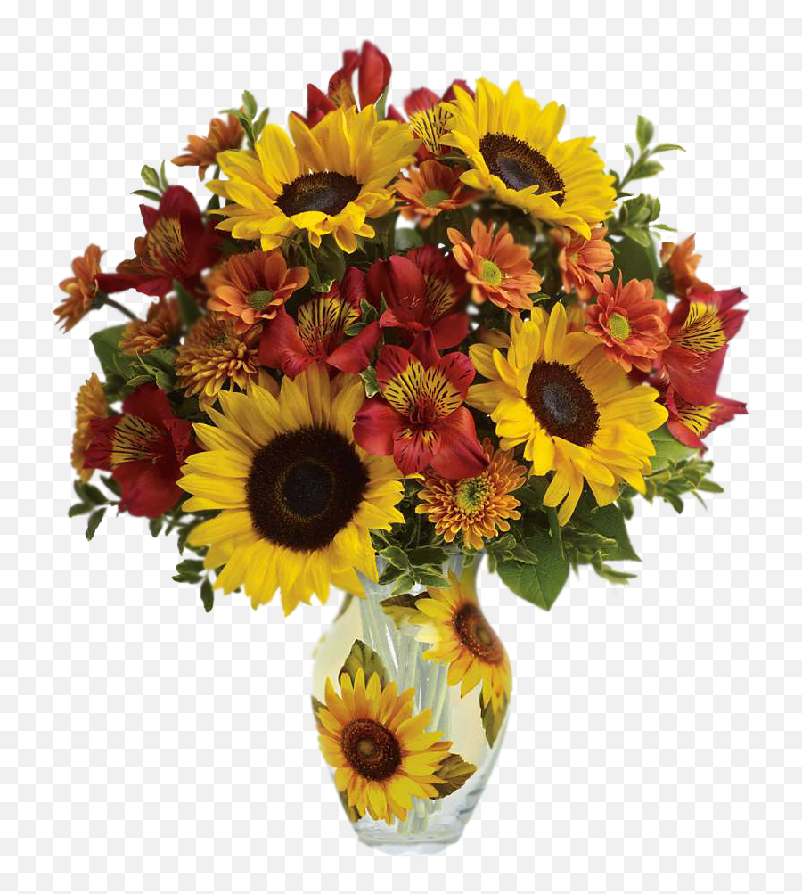 Download Flores Encontradas En La Web - Bouquet Of Flowers Simple Png,Fall Flowers Png