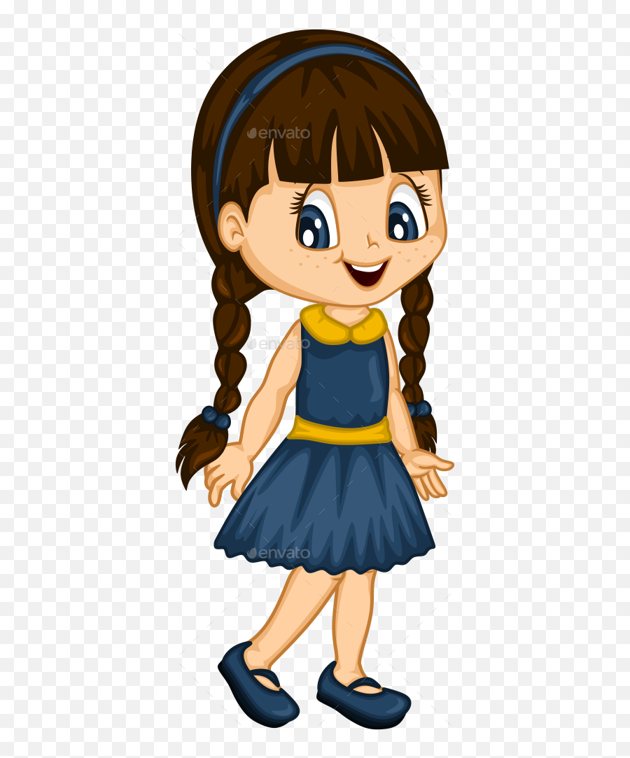 Cartoon Girl Transparent U0026 Png Clipart Free Download - Ywd Little Girl Png Cartoon,Girl Transparent