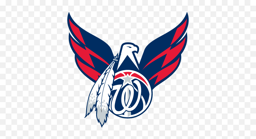 Download Washington City 1 - Washington Capitals Eagle Logo Transparent Png,Washington Wizards Logo Png