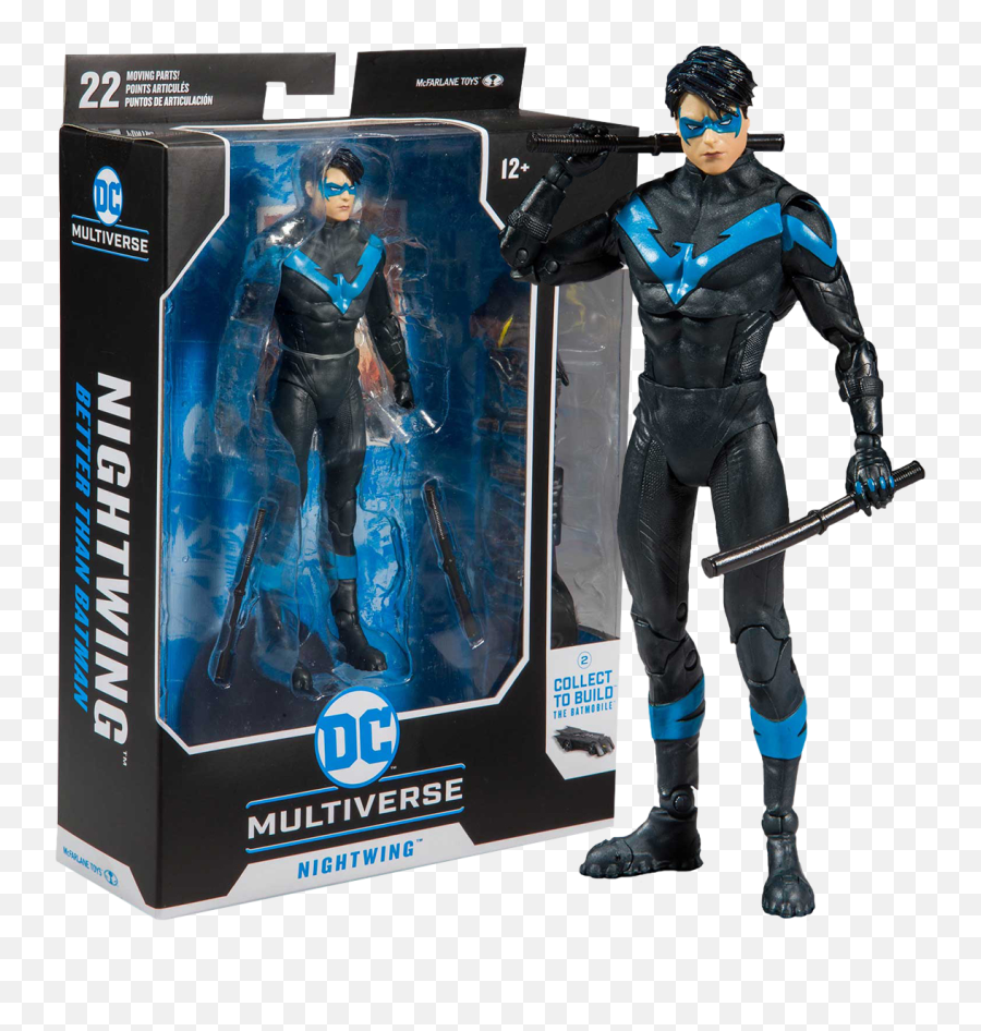 Batman Nightwing Dc Multiverse 7u201d Action Figure By - Mcfarlane Dc Multiverse Nightwing Png,Nightwing Png