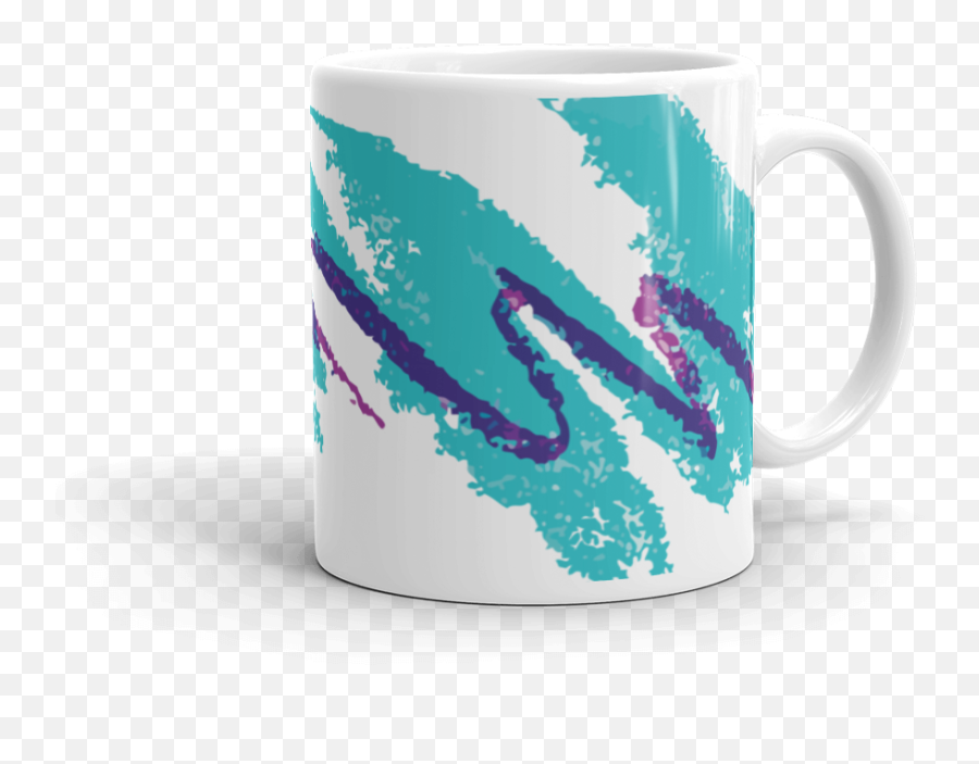 90s Solo Cup Pattern Coffee Mug - Aesthetic Vaporwave Retro Background Png,Solo  Cup Png - free transparent png images 