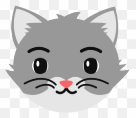 Amazed Cat - Cat Clipart Gif Png,Cat Nose Png