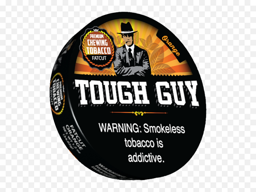 Download Hd Orange Premium Chewing Tobacco Fat Cut - Tough Chewing Tobacco Png,Fat Guy Png