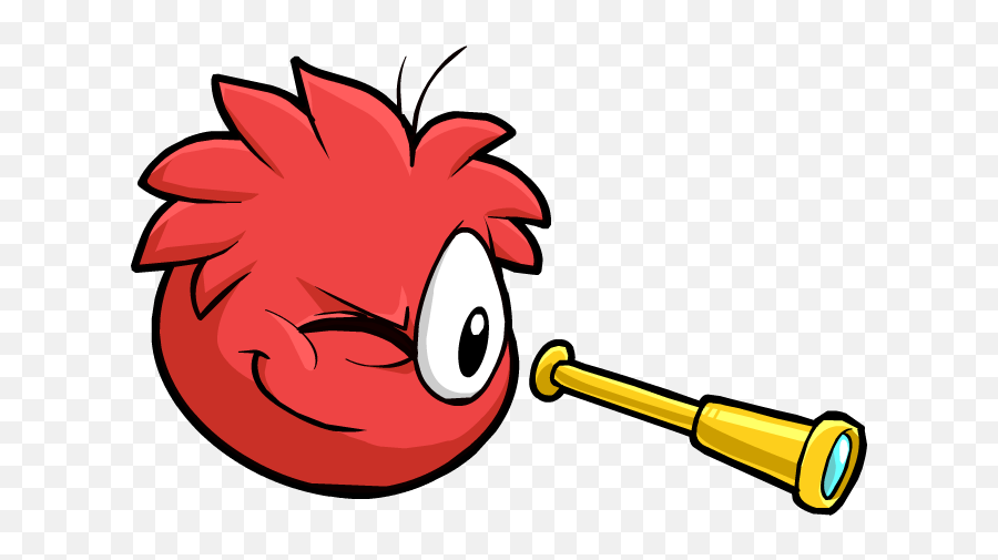 Download Red Puffle Telescope - Telescope Png Full Size Portable Network Graphics,Telescope Png