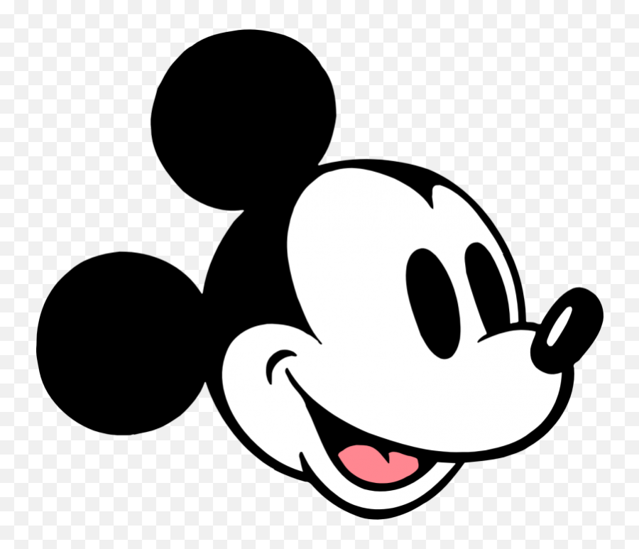 Mickey Mouse Wallpaper Black And White - Outline Transparent Background Mickey Mouse Face Png,Mickey Silhouette Png