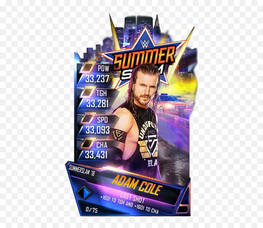 Adam Cole - Shawn Michaels Wwe Supercard Png,Adam Cole Png